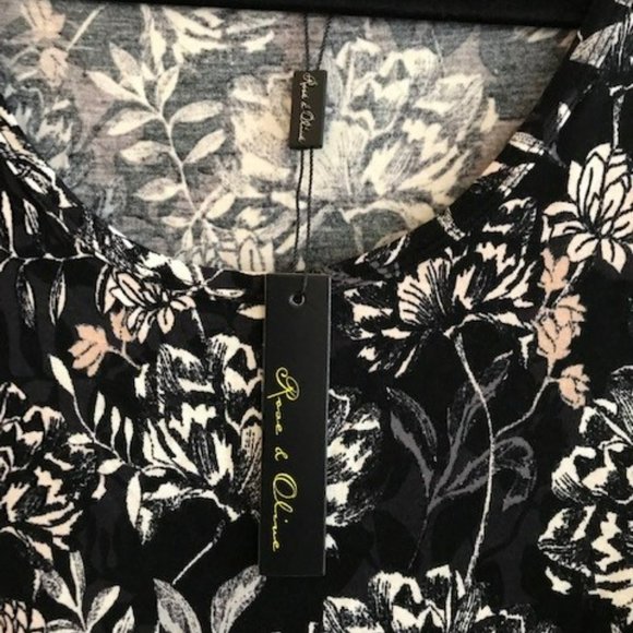 🆕 Floral tunic top NWT - Picture 7 of 7